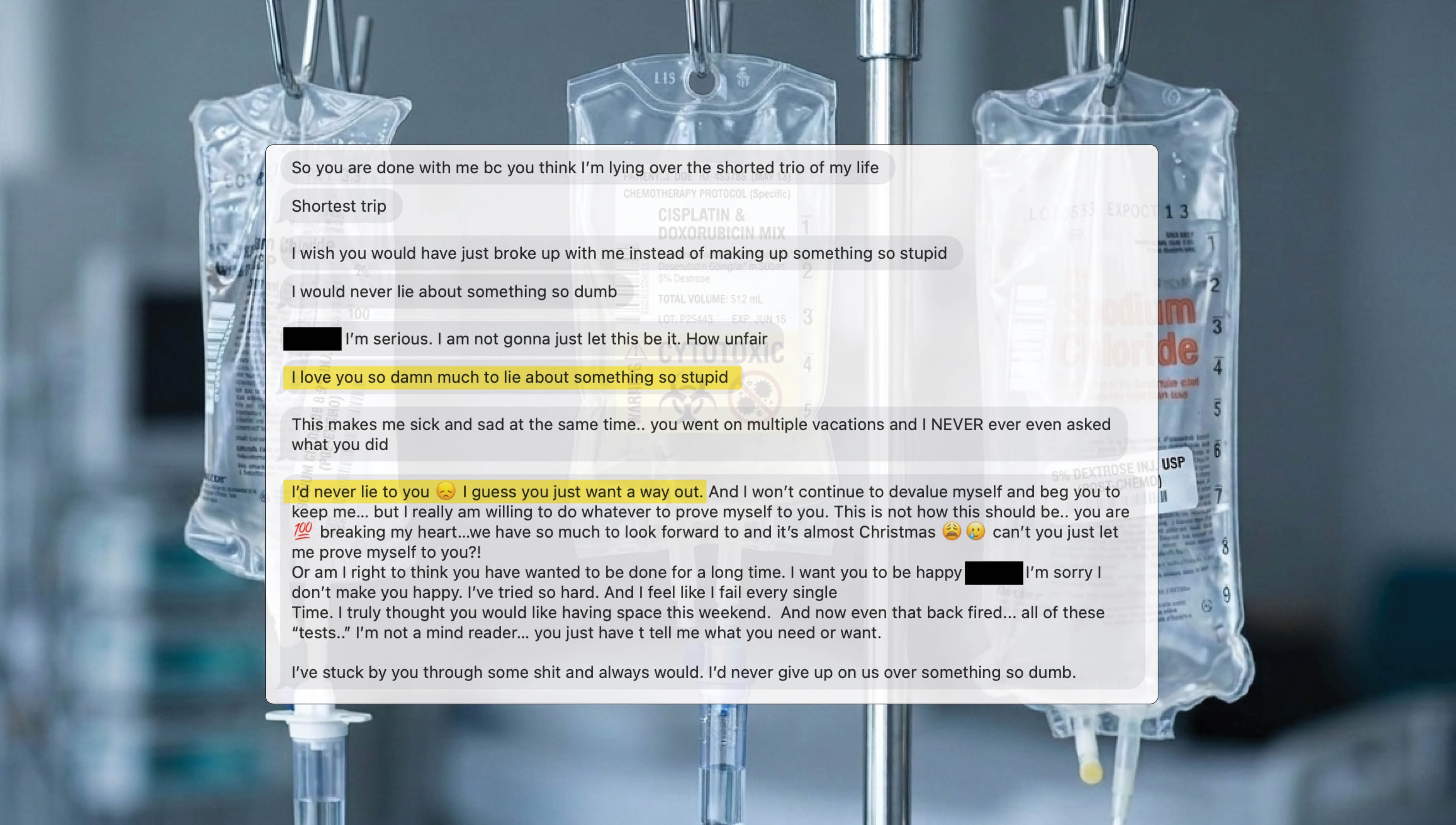 IV bags