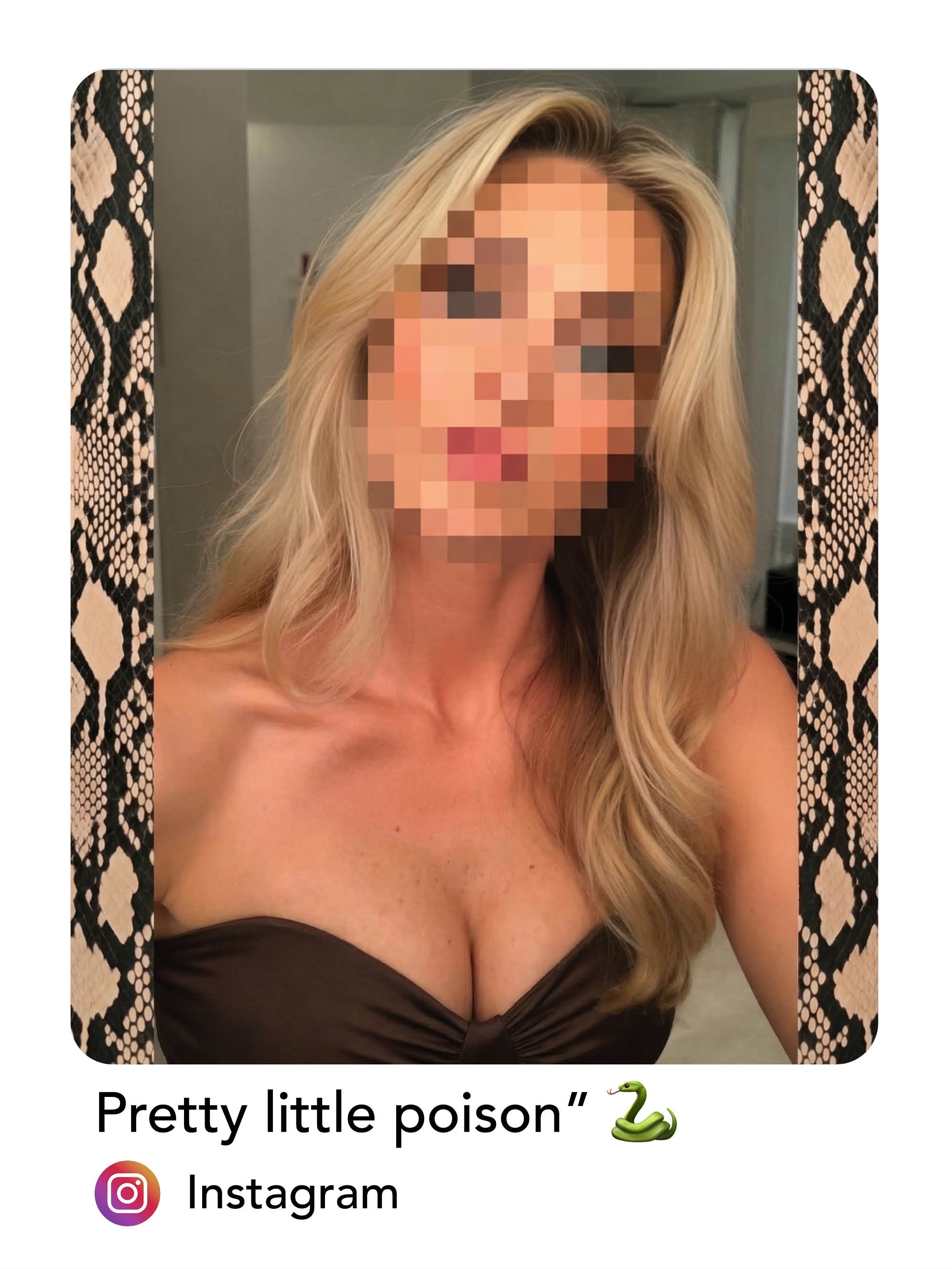 Pretty little poison — Instagram screenshot